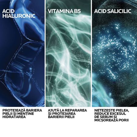 Gel apos cu acid hialuronic si efect antirid pentru tenul mixt Hyalu B5, 40 ml, La Roche-Posay 671327