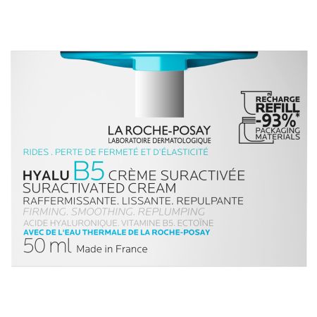 Rezerva Crema supra-activata cu acid hialuronic si efect antirid Hyalu B5, 50 ml, La Roche-Posay