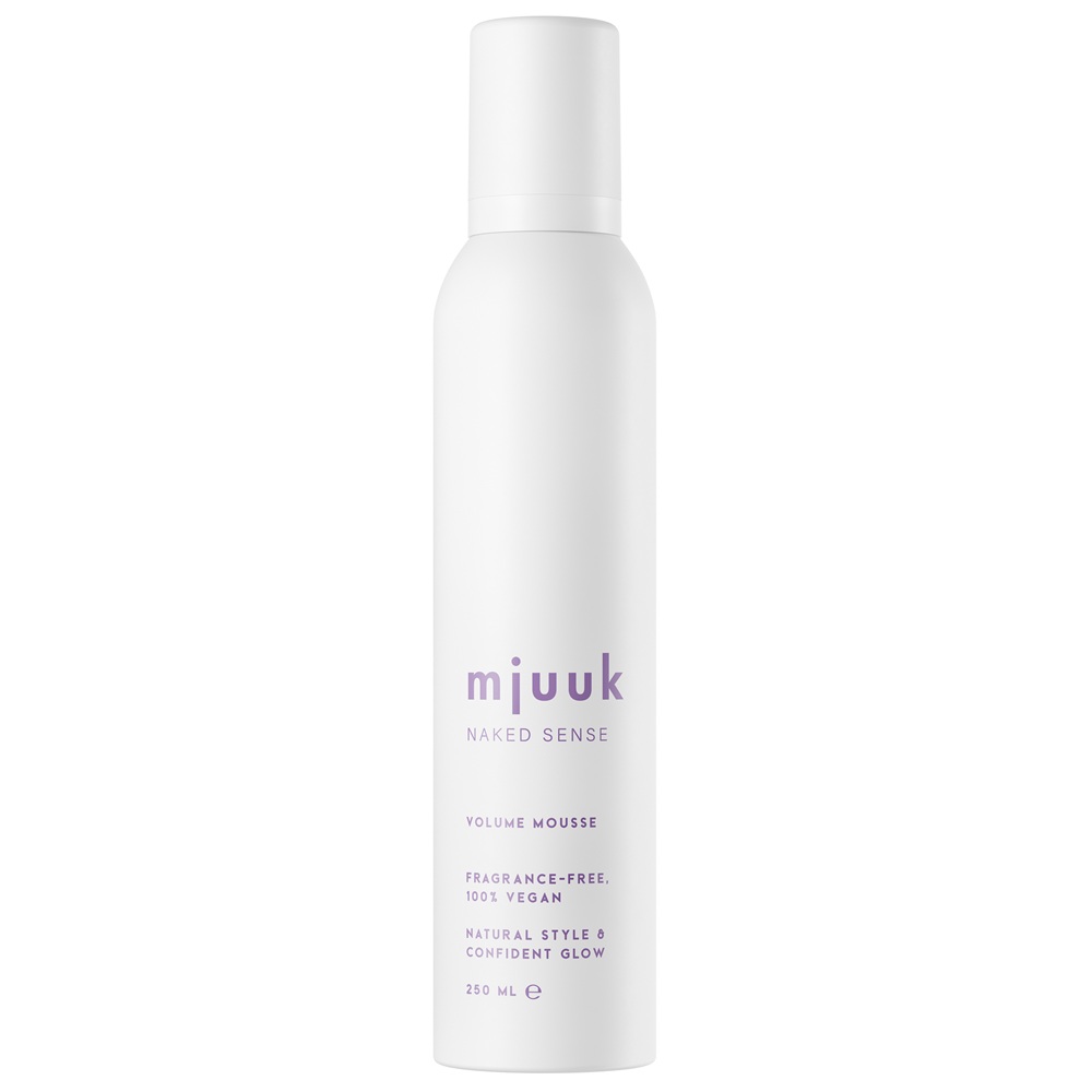 Spuma de par pentru volum, fara parfum, Naked Sense, 250 ml, Mjuuk