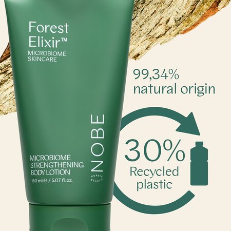 Lotiune de corp hidratanta cu extract microbian forestier Forest Elixir, 150 ml, Nobe 671402