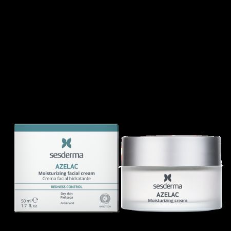Crema hidratanta pentru ten uscat predispus la acnee Azelac, 50 ml, Sesderma