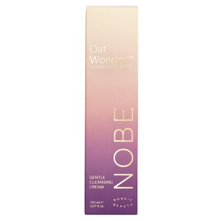 Crema delicata cu ovaz organic pentru curatarea tenului Oat Wonder, 150 ml, Nobe 671433