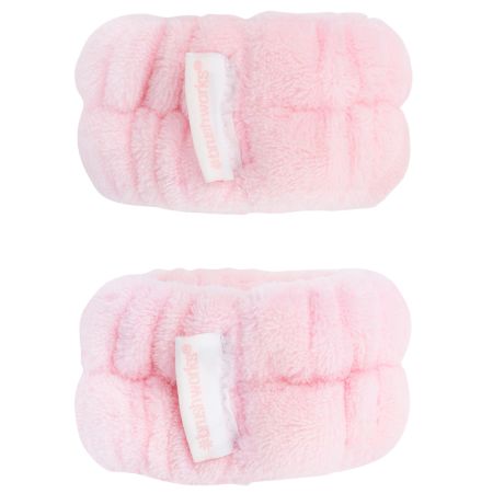 Bratara cu microfibre pentru spalarea fetei, 2 bucati, Brushworks 671451