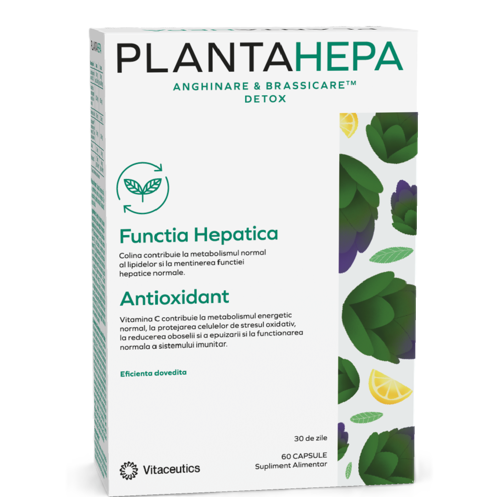 Plantahepa, 60 capsule, Vitaceutics