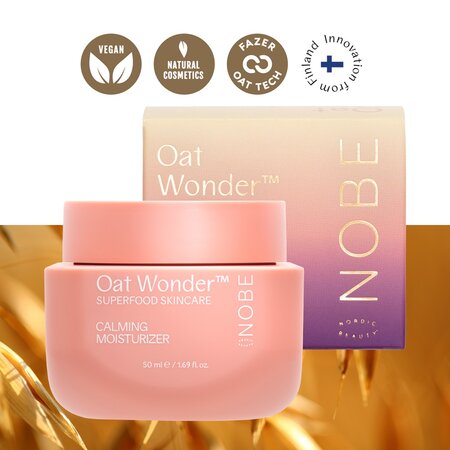 Crema hidratanta si calmanta cu ovaz organic Oat Wonder, 50 ml, Nobe 671461
