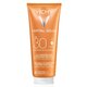 Lapte hidratant de protectie solara cu SPF 30 pentru fata si corp Capital Soleil, 300 ml, Vichy 550150