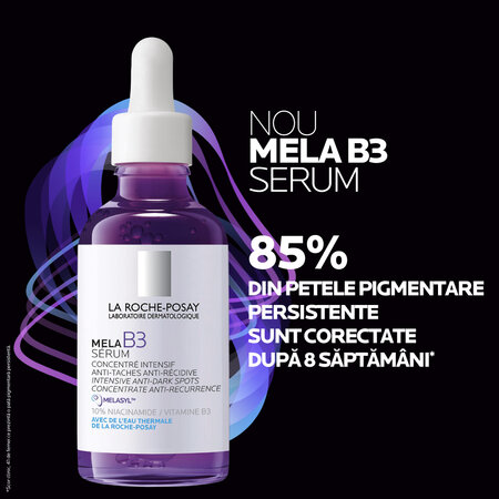 Ser concentrat intensiv pentru corectare pete pigmentare Mela B3, 50 ml, La Roche-Posay 672729