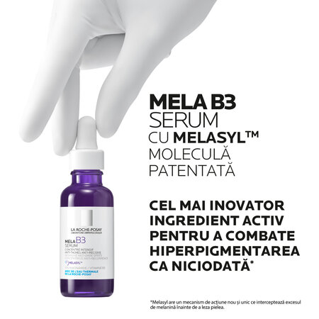 Ser concentrat intensiv pentru corectare pete pigmentare Mela B3, 50 ml, La Roche-Posay 671510