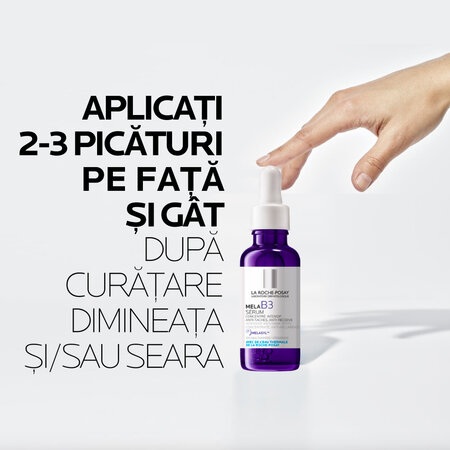 Ser concentrat intensiv pentru corectare pete pigmentare Mela B3, 50 ml, La Roche-Posay 671514