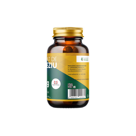 Bisglicinat de magneziu Forte, 1500 mg, 90 comprimate filmate, Remedia 671518