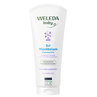Balsam de curatare 3 în1 cu nalba alba Baby Derma, 200 ml, Weleda