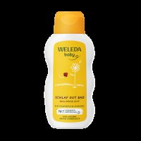 Gel de baie pentru bebelusi cu galbenele pentru un somn linistit Baby, 200 ml, Weleda
