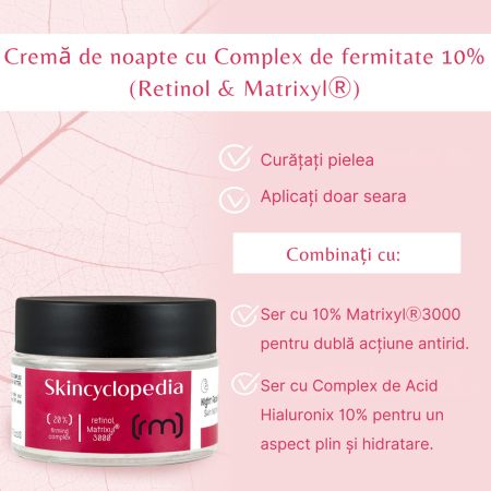 Crema de fata cu retinol si matrixyl, 50 ml, Skincyclopedia 671564