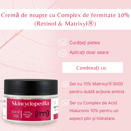 Crema de fata cu retinol si matrixyl, 50 ml, Skincyclopedia 671564