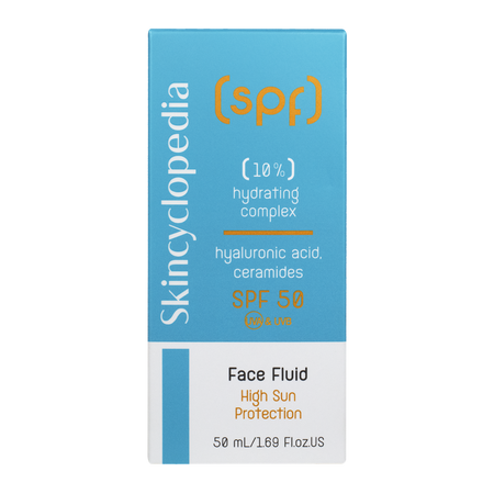 Crema de fata cu acid hialuronic, ceramide si SPF 50, 50 ml, Skincyclopedia 671600