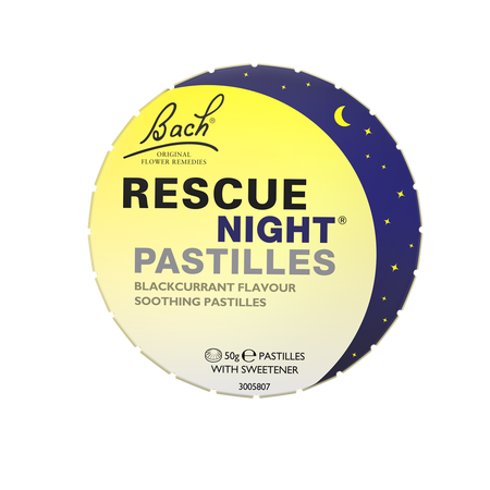 Dropsuri fara zahar, Bach Original Night, 50 g, Rescue Remedy