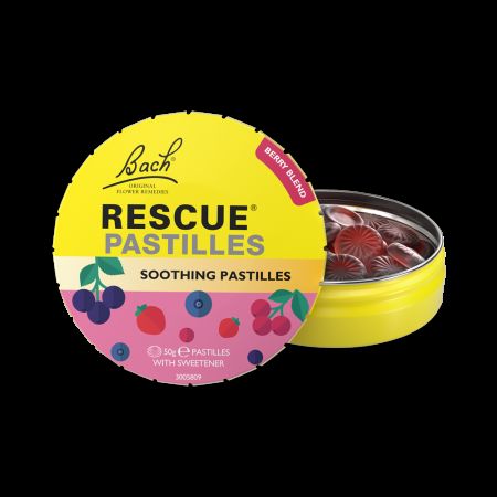 Dropsuri cu aroma de fructe de padure Bach Original, 50 g, Rescue Remedy 671605