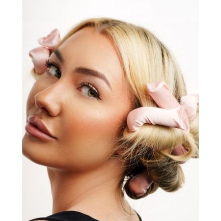 Set pentru ondularea parului fara caldura Flexi Curlers, 6 bucati, Brushworks 671627