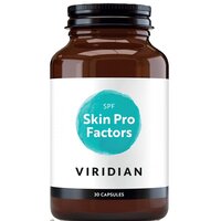 Suport intern antioxidant pentru piele SPF Skin, 30 capsule, Viridian