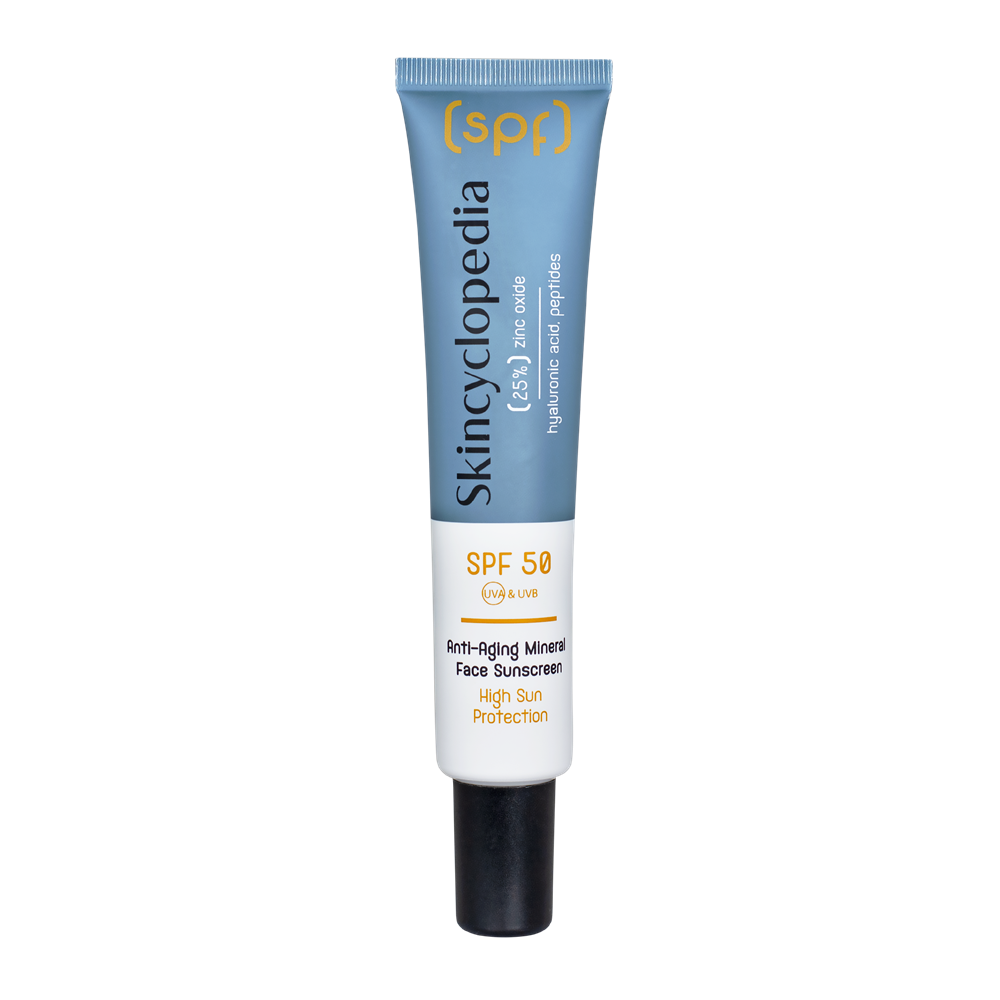 Crema faciala cu protectie solara minerala SPF50, 50 ml, Skincyclopedia