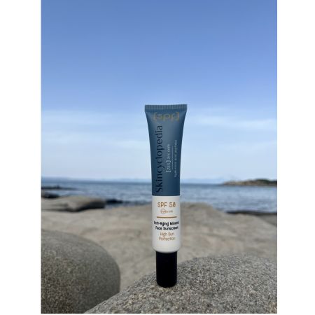 Crema faciala cu protectie solara minerala SPF50, 50 ml, Skincyclopedia 671732