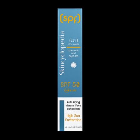 Crema faciala cu protectie solara minerala SPF50, 50 ml, Skincyclopedia 671731