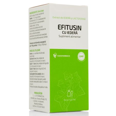 Sirop cu iedera Efitusin, 120 ml, Eurofarmaco