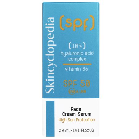 Crema hidratanta tip ser cu SPF 50, 30 ml, Skincyclopedia