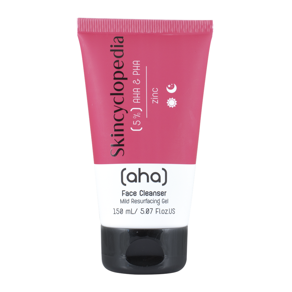 Gel de curatare faciala AHA, 150 ml, Skincyclopedia