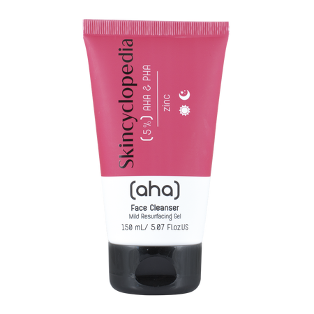 Gel de curatare faciala AHA, 150 ml, Skincyclopedia