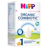 Lapte praf Bio 0 luni+ Organic Combiotic 1, 800 g, Hipp