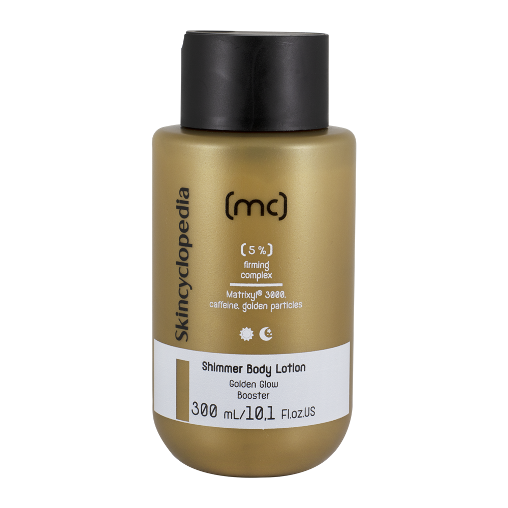 Lotiune de corp Shimmer 5% Complex de Fermitate, 300 ml, Skincyclopedia