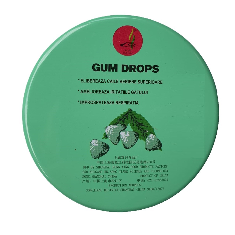 Dropsuri contra tusei, 70 g, China