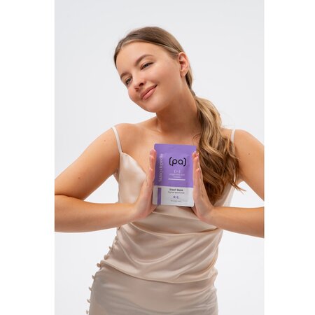 Masca de fata tip servetel hidratanta cu 2% acid poliglutaminic PA, 20 ml, Skincyclopedia 671877