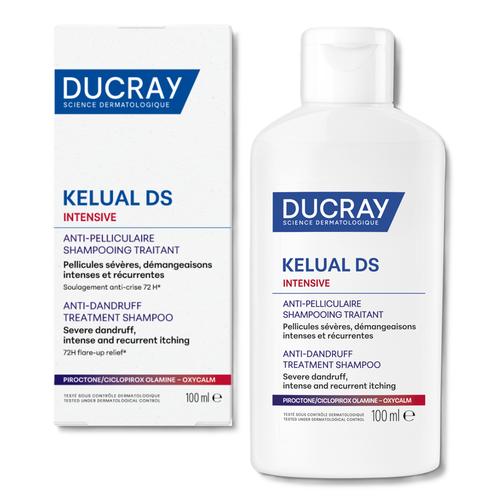 Sampon tratament anti-matreata severa si anti-mancarimi Kelual DS Intensive, 100 ml, Ducray