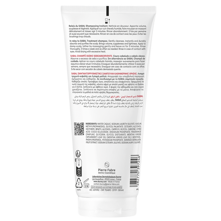 Sampon pentru reglarea sebumului Sabal Argeal, 200 ml, Ducray 671918