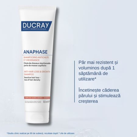 Sampon impotriva caderii reactive a parului Anaphase, 100 ml, Ducray 671933