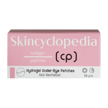 Patchuri pentru ochi cu hidrogel, colagen si peptide, 60 bucati, Skincyclopedia 671929