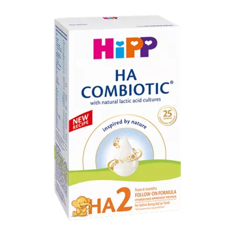 Lapte praf 6 luni+ HA2 Combiotic, 350 g, Hipp