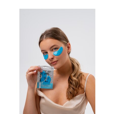 Patchuri pentru ochi cu hidrogel, acid hialuronic si vitamina B5 HB, 2 bucati, Skincyclopedia 671945