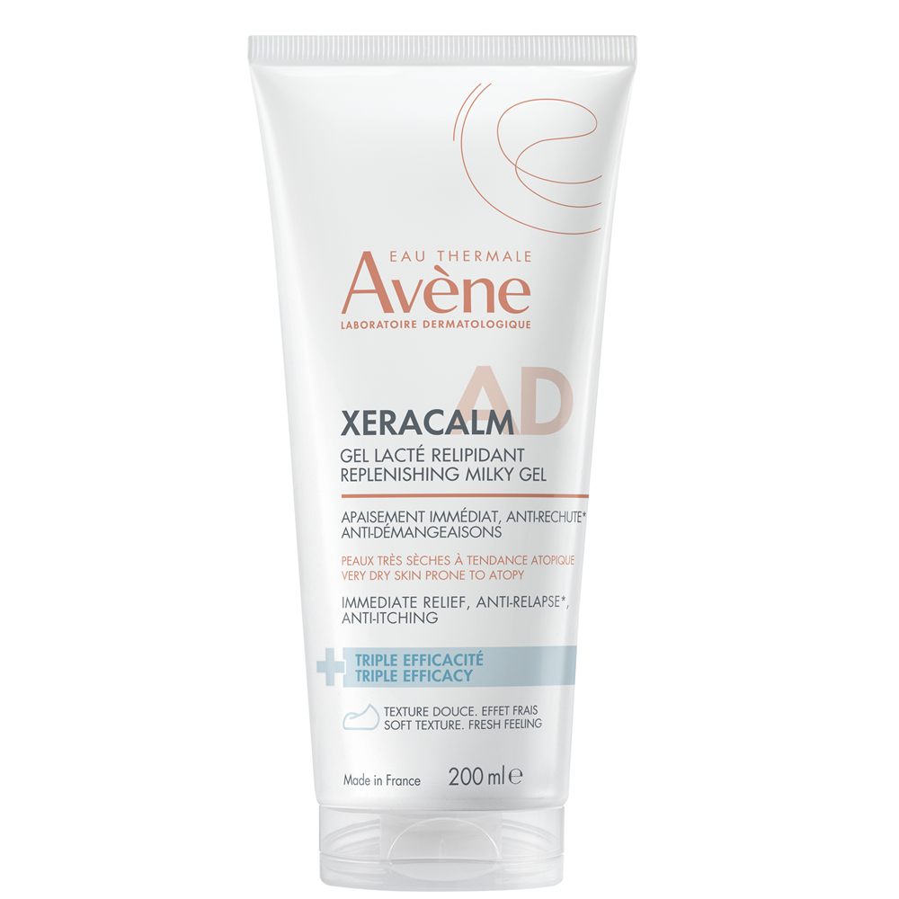 Lapte-gel relipidant pentru piele uscata si atopica Xeracalm AD, 200 ml, Avene