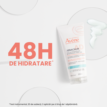 Lapte-gel relipidant pentru piele uscata si atopica Xeracalm AD, 200 ml, Avene 671956