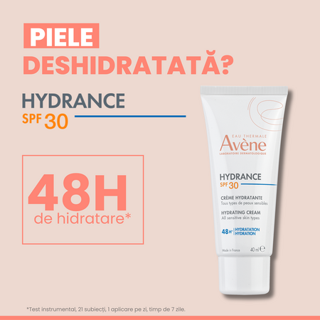 Crema hidratanta cu SPF 30 pentru fata Hydrance, 40 ml, Avene 671961