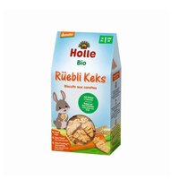 Biscuiti Bio din grau spelta si morcovi, 125 g, Holle Baby