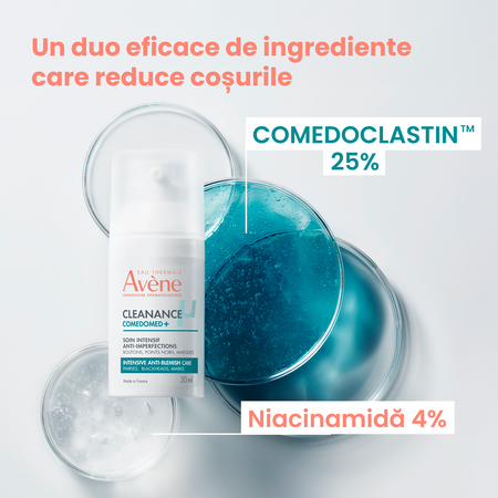 Concentrat anti-imperfectiuni pentru ten cu acnee Cleanance Comedomed+, 30 ml, Avene 671981