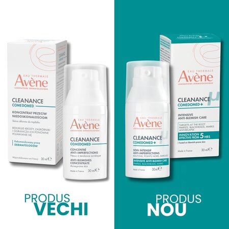 Concentrat anti-imperfectiuni pentru tenul acneic Cleanance Comedomed+, 30 ml, Avene 691931