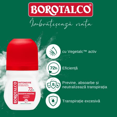 Deodorant roll-on Intensive, 50 ml, Borotalco 694787