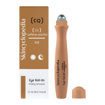 Roll-on contur ochi cu cafeina si Q10, 15 ml, Skincyclopedia 672183