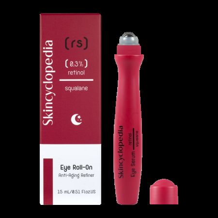 Roll-on cu retinol si squalane RS, 15 ml, Skincyclopedia 672195
