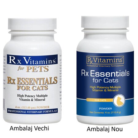 Multivitamine si minerale pentru pisici Essentials Cat, 113.4 g, RX Vitamins 683799